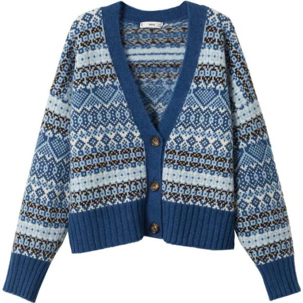 cardigans Mango blu