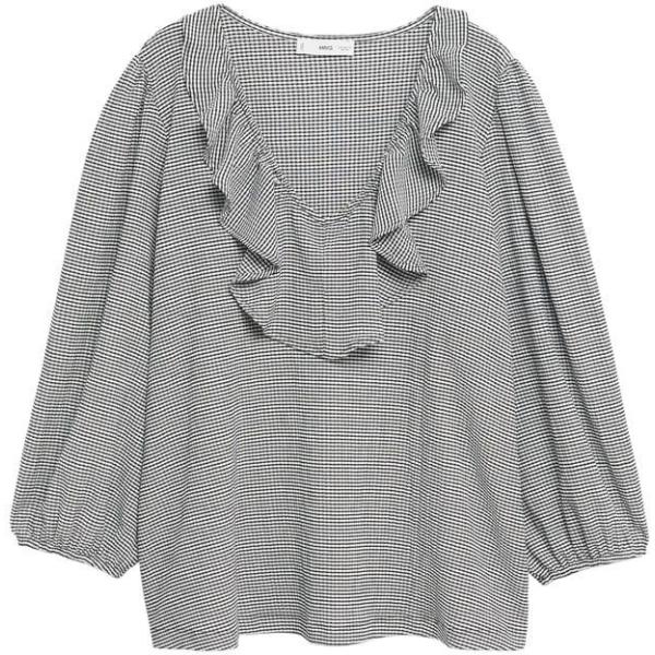 t-shirt Mango bianco con stampe
