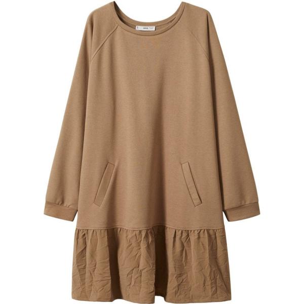 vestiti corti Mango marrone