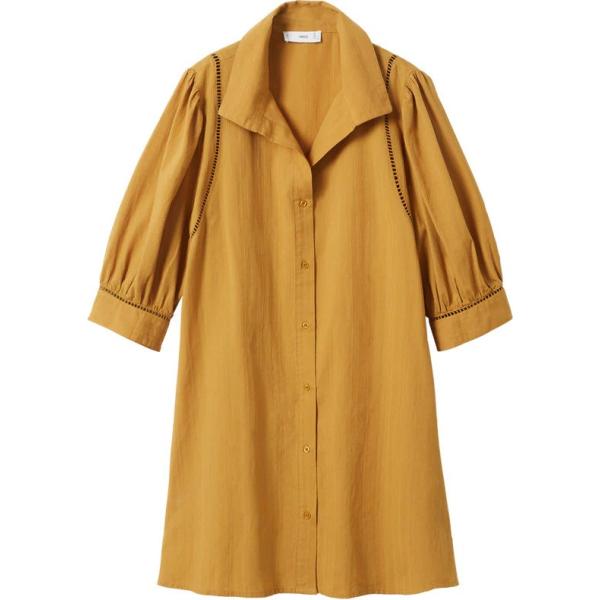 vestiti corti Mango marrone