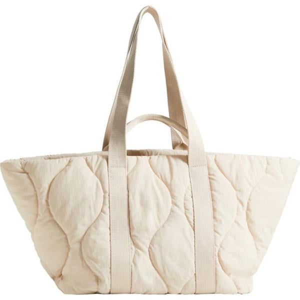 shopping bag Mango bianco