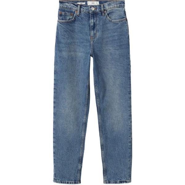 jeans mom Mango blu