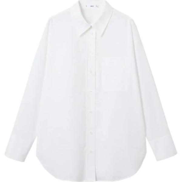 camicie Mango bianco