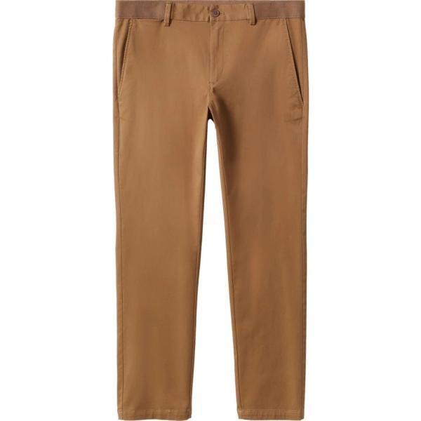 pantaloni capri Mango man marrone