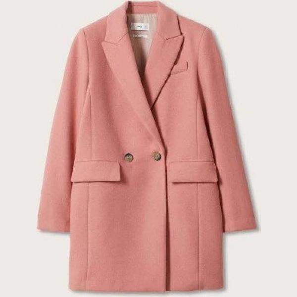cappotti Mango rosa