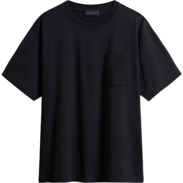 t-shirt Woolrich nero