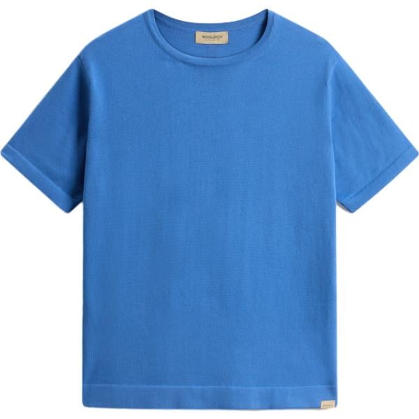 t-shirt Woolrich blu