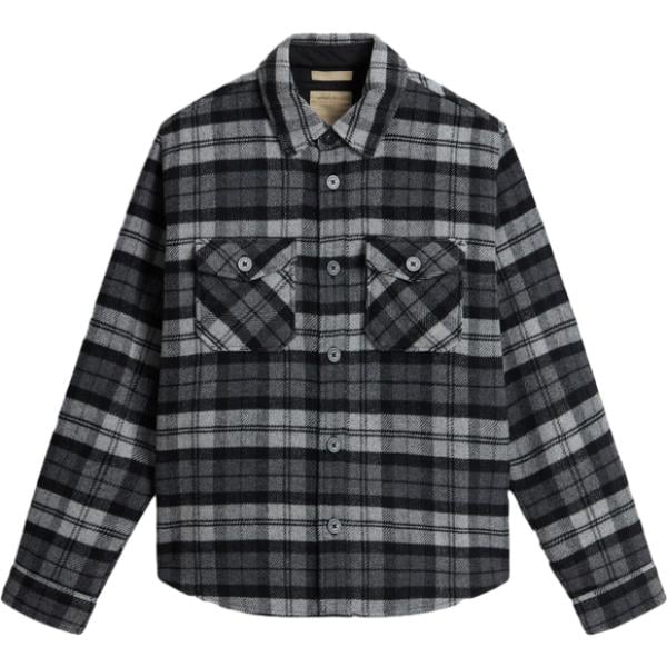 cappotti Woolrich nero a quadri