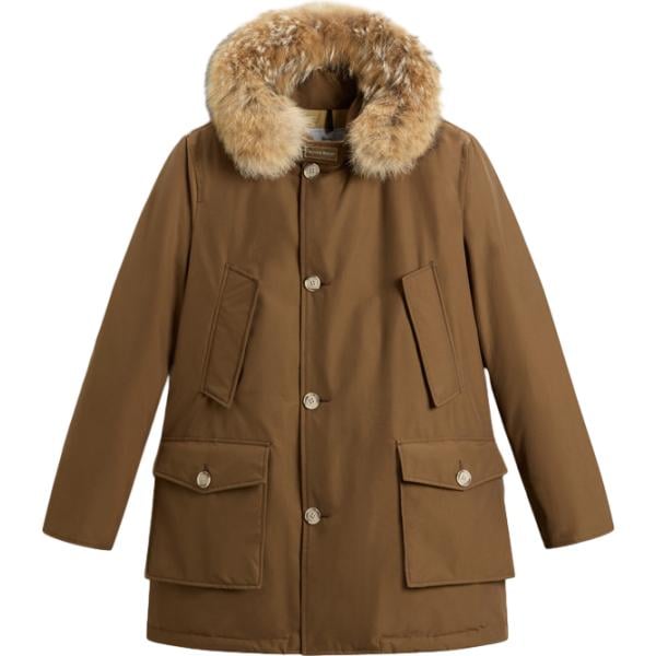 parka Woolrich marrone