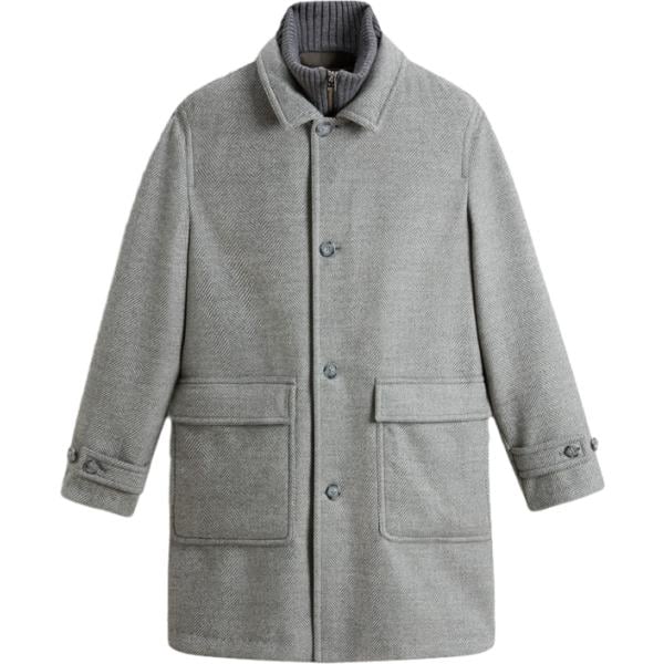 cappotti Woolrich grigio