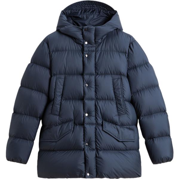 parka Woolrich blu