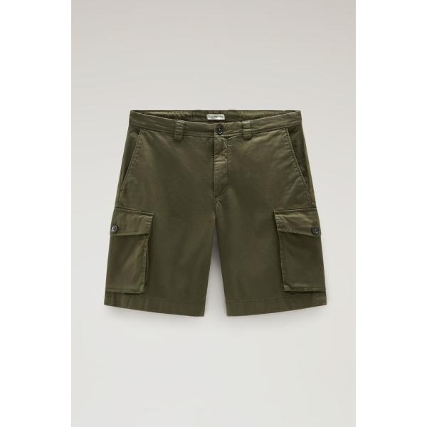 pantaloni corti Woolrich verde
