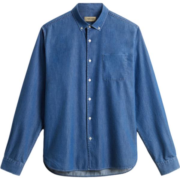 camicie Woolrich blu