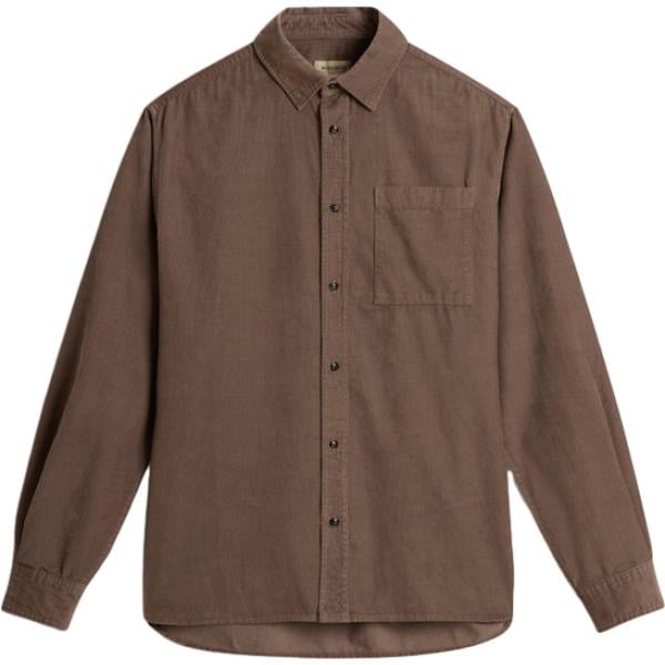 camicie Woolrich marrone