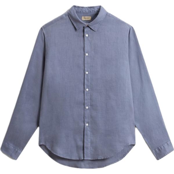 camicie Woolrich blu