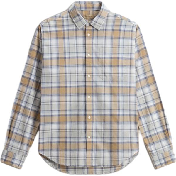 camicie Woolrich blu a quadri