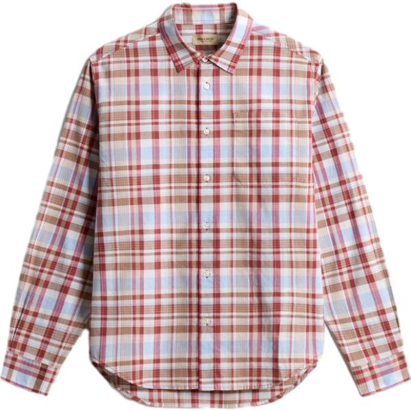 camicie Woolrich rosso a quadri