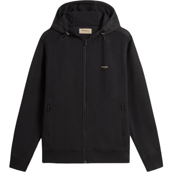 felpe con cappuccio Woolrich nero