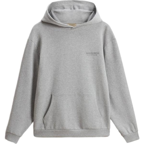 felpe con cappuccio Woolrich grigio