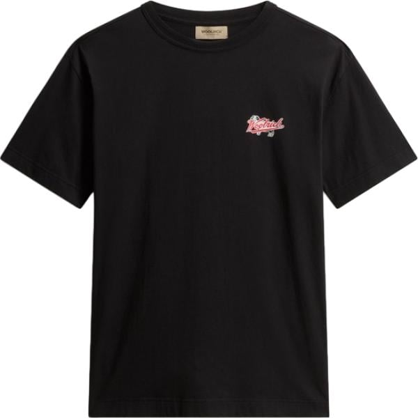 t-shirt Woolrich nero