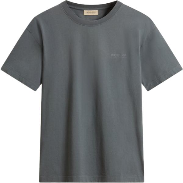 t-shirt Woolrich grigio