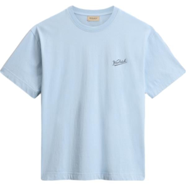 t-shirt Woolrich blu