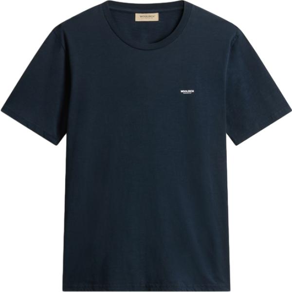 t-shirt Woolrich blu