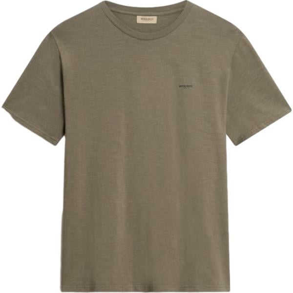 t-shirt Woolrich verde