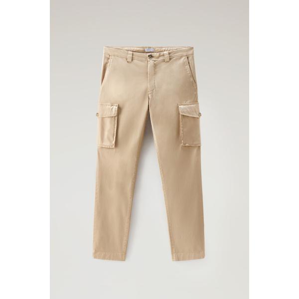 pantaloni cargo Woolrich viola