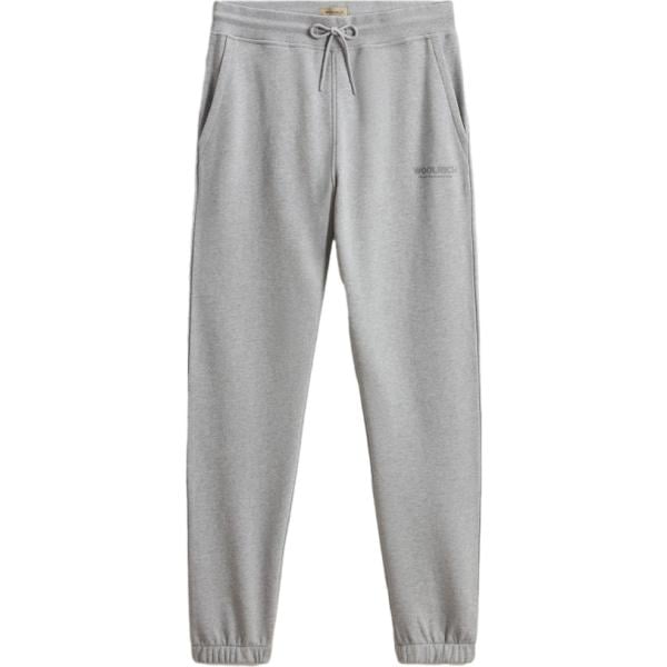 pantaloni Woolrich grigio