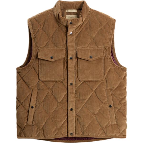 gilet Woolrich marrone