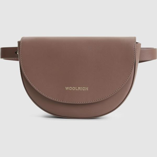 borse a tracolla Woolrich marrone a quadri