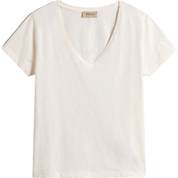t-shirt Woolrich bianco