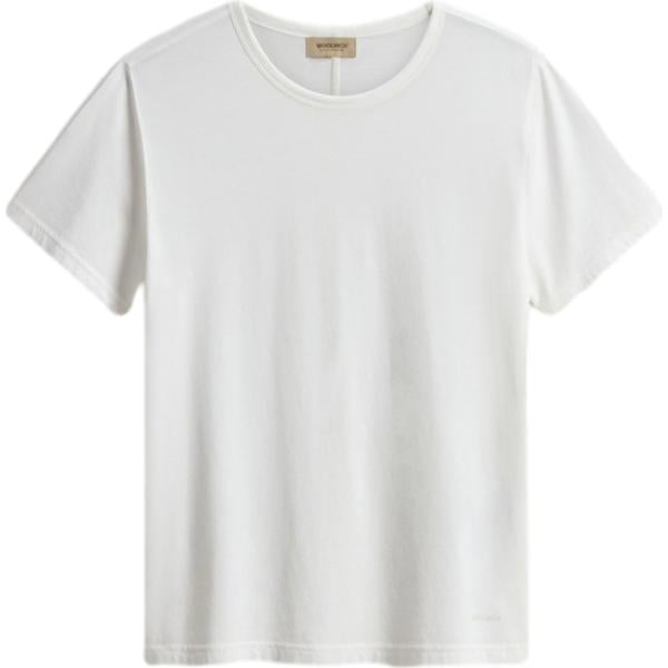 t-shirt Woolrich bianco