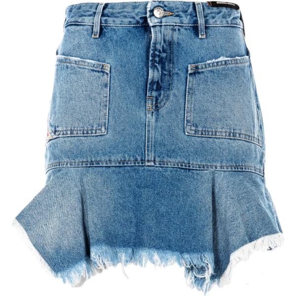 gonne lunghe Diesel blu con stampe