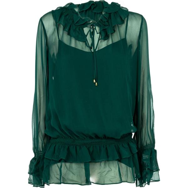 bluse Luisa Spagnoli verde