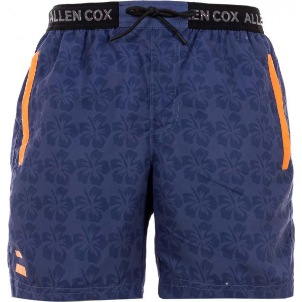 boxer Allencox blu tinta unita