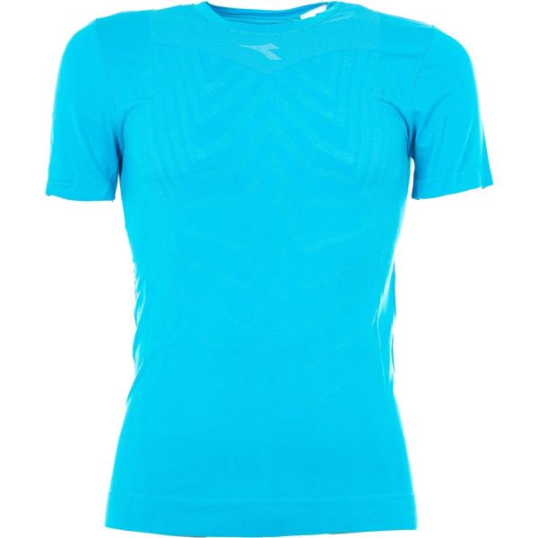 t-shirt Diadora blu tinta unita