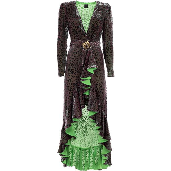 vestiti lunghi Pinko marrone