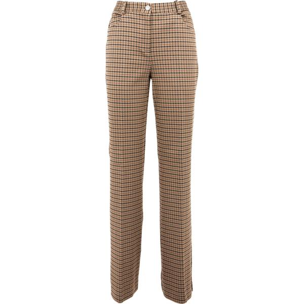 pantaloni Pinko marrone pied de poule