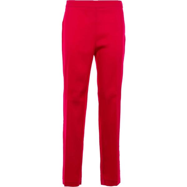 pantaloni Pinko rosso tinta unita