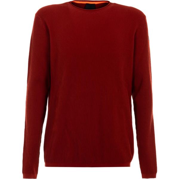 maglieria Rrd rosso tinta unita