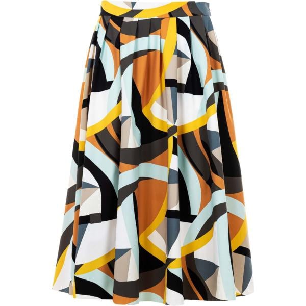 gonne lunghe Rrd multicolore con stampe