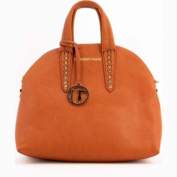 borse a mano Trussardi Jeans marrone