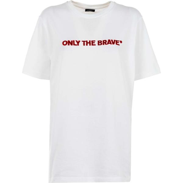 t-shirt Diesel bianco