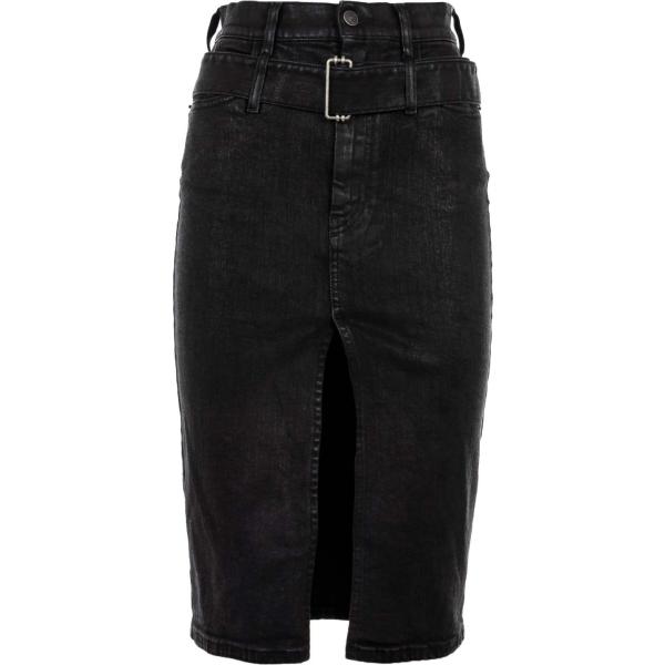 gonne lunghe Diesel nero con stampe