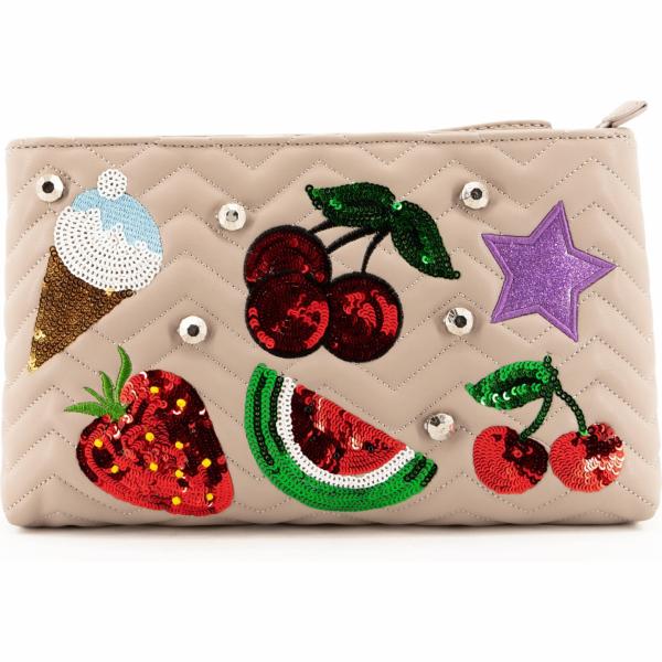 pochette Braccialini marrone