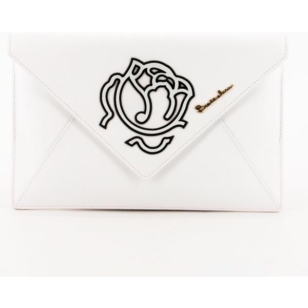 pochette Braccialini bianco