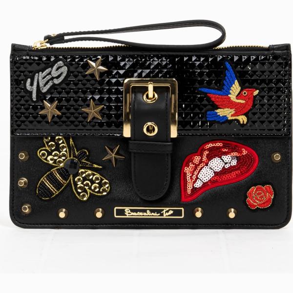 pochette Braccialini nero