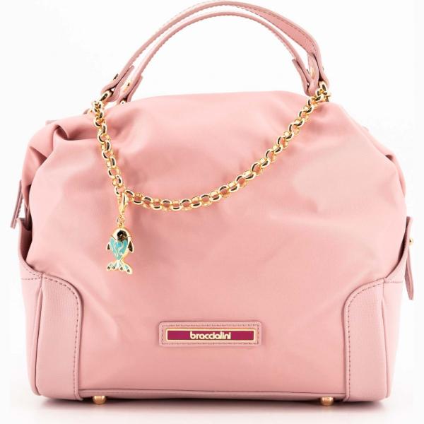 borse a mano Braccialini rosa